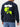 Blur Back Flower Crewneck Navy