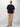 Drôle de Monsieur T-shirt Blauw Bold Slogan