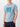 CP Company T-Shirt Blauw Logo T-Shirt