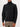 Extra Fine Merino Wool Half Zipped Knit Black Sand