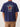 Drôle de Monsieur T-Shirt Blauw Slogan Fleurs