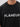 Flaneur Printed Logo Tee Black