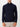 Gran Sasso Gebreide Trui Blauw Cotton Mock Zip