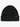 Merino Waffle Beanie Black