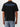 New Amsterdam T-Shirt Zwart Logo Tee Black Acid Blue